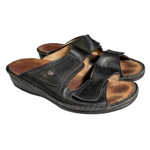 Finn Comfort Jamaika Sandals Womens Size US 11 EU 42 Black Comfort Casual